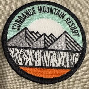 SUNDANCE Mountain Resort Ski Snow Utah Embroidered Patch Adventure Collect 3"